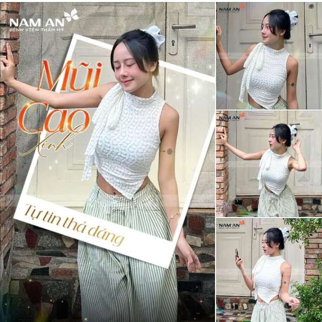 MŨI CAO XINH TỰ TIN THẢ DÁNG