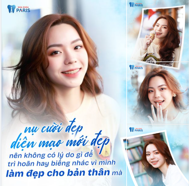 NHA KHOA PARIS - ĐÃ NIỀNG LÀ ĐẸP