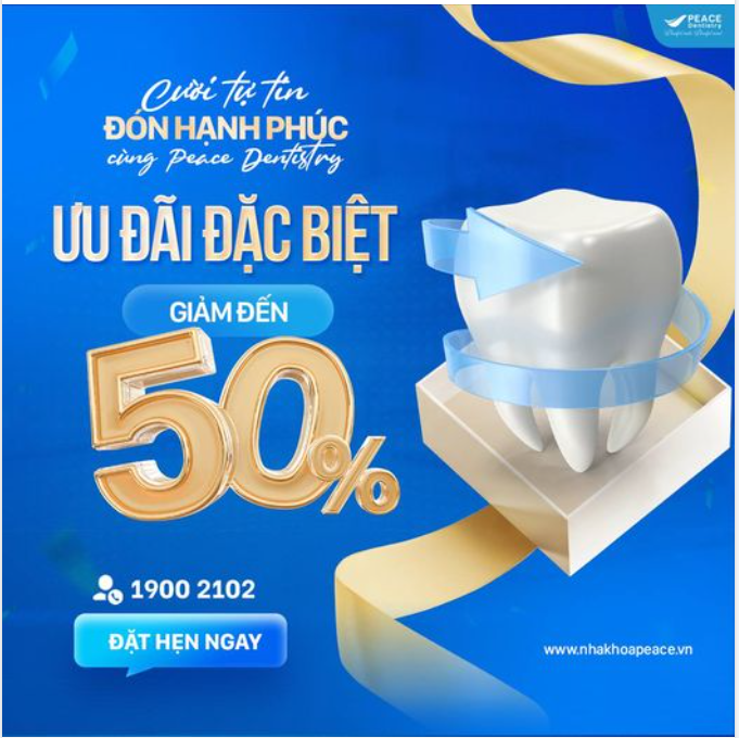 THÁNG 7 VỚI ƯU ĐÃI NHA KHOA GIẢM ĐẶC BIỆT ĐẾN 50%