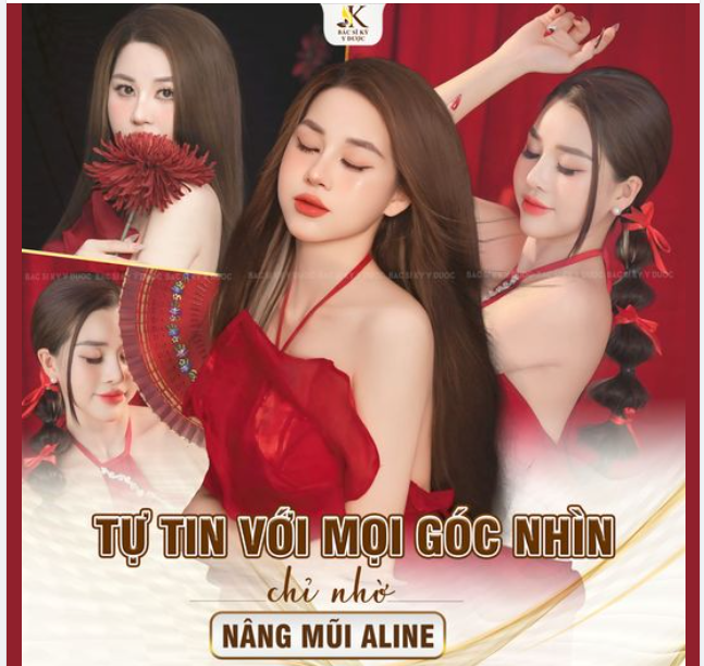 TỰ TIN MỌI GÓC NHÌN NHỜ NÂNG MŨI ALINE
