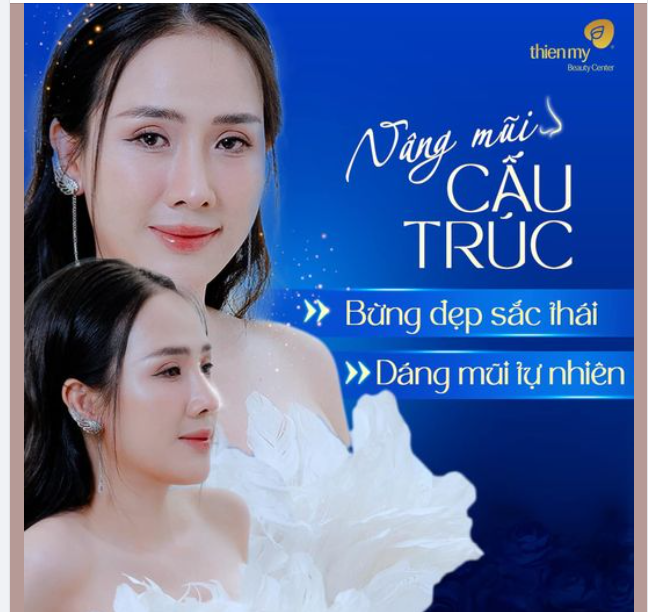 Nâng mũi cấu trúc - Đẹp bừng sắc thái