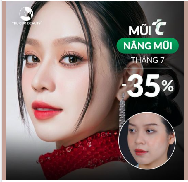 Gương mặt thanh thoát hơn hậu nâng mũi của Hoa Hậu Thanh Thủy