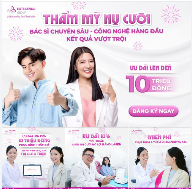 THẨM MỸ NỤ CƯỜI TẠI ELITE DENTAL