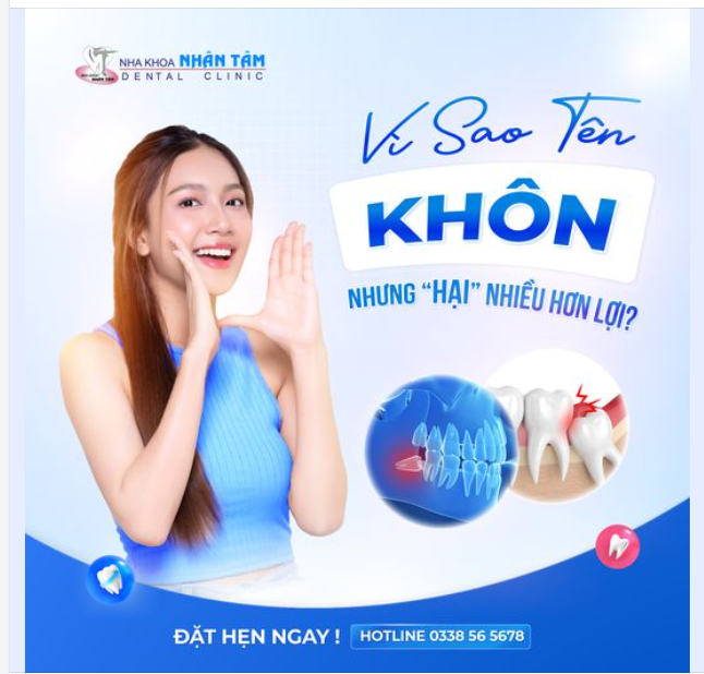 Vì sao tên "Răng Khôn" nhưng hại nhiều hơn lợi?