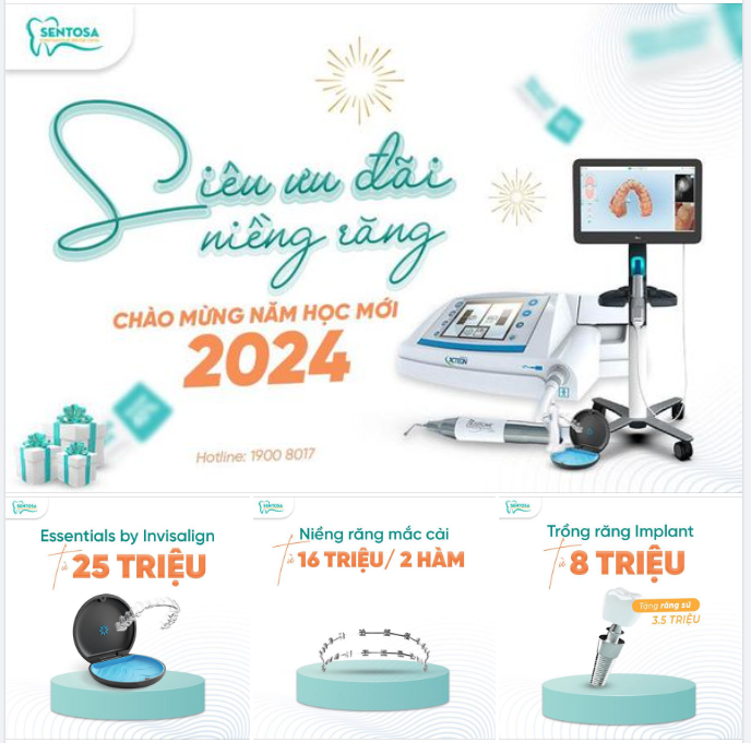 SIÊU ƯU ĐÃI NIỀNG RĂNG - THÁNG 8 CHÀO MỪNG NĂM HỌC MỚI