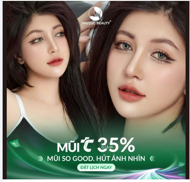 Tự tin hơn cùng Mũi SO GOOD TC  Ưu đãi -35% ngay hôm nay