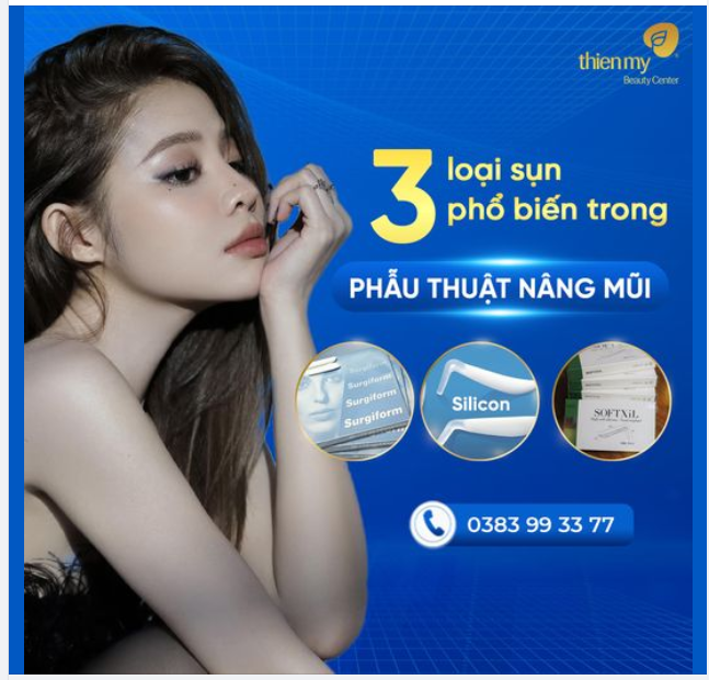 03 loại sụn phổ biến trong nâng mũi hiện nay?