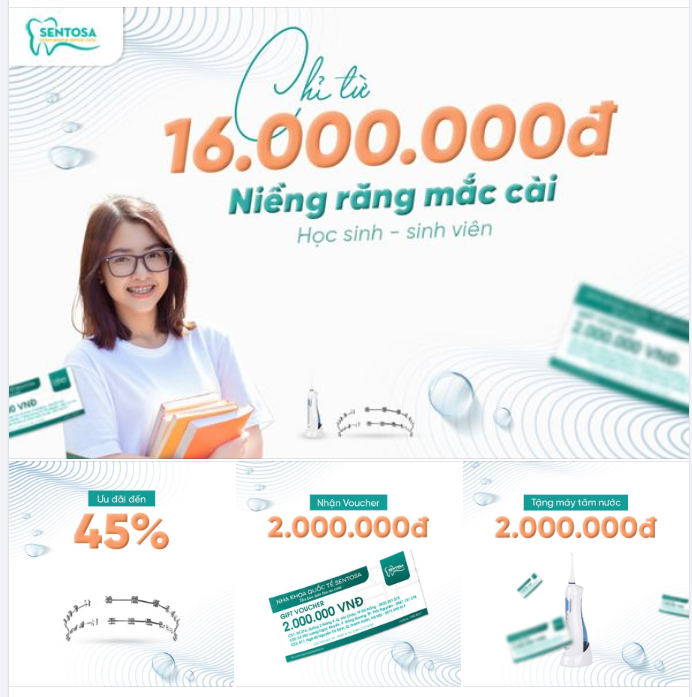 TIẾT LỘ GIÁ CÔNG KHAI NIỀNG RĂNG CHO HỌC SINH - SINH VIÊN