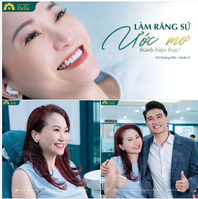 NỤ CƯỜI TỰ TIN VỚI PHƯƠNG PHÁP BỌC SỨ TẠI DELIA