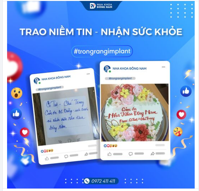 FEEDBACK YÊU THƯƠNG TỪ KHÁCH HÀNG ĐÃ 8 NĂM ĐỒNG HÀNH CÙNG NHA KHOA