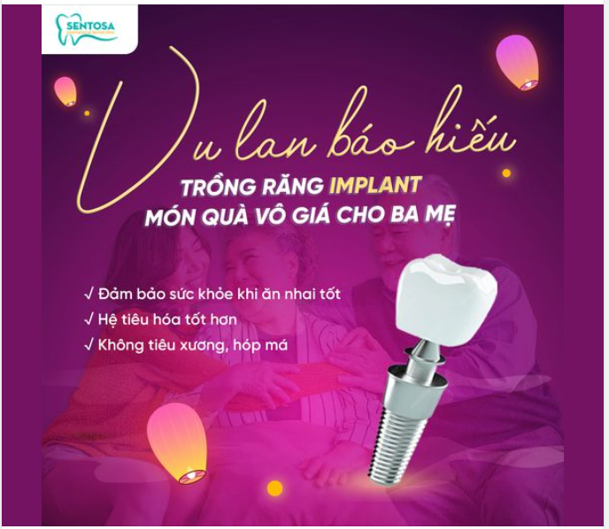 ƯU ĐÃI MÙA VU LAN - TRAO QUÀ SỨC KHỎE, CHA MẸ AN VUI