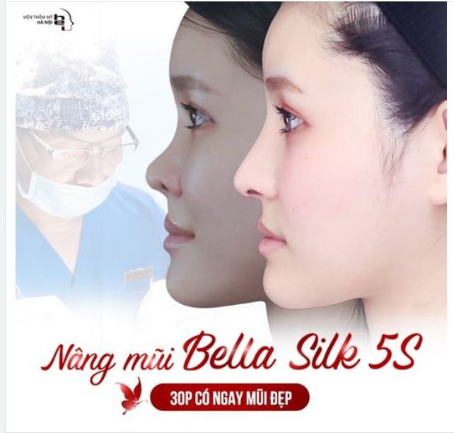 NÂNG MŨI BELLA SILK 5S - CÓ NGAY MŨI ĐẸP