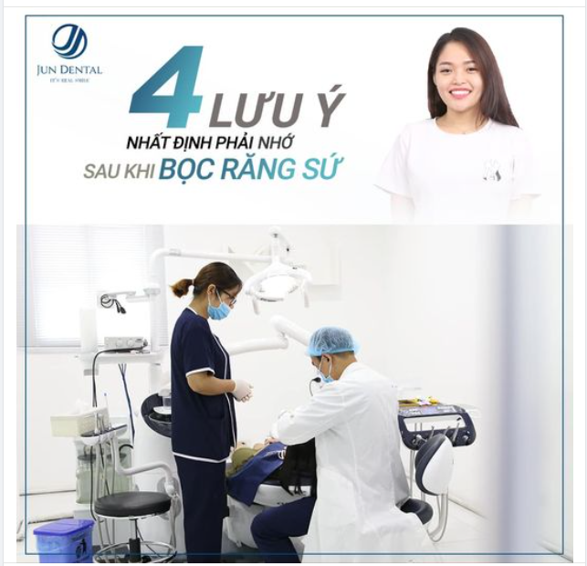 4 LƯU Ý NHẤT ĐỊNH PHẢI NHỚ SAU KHI BỌC RĂNG SỨ