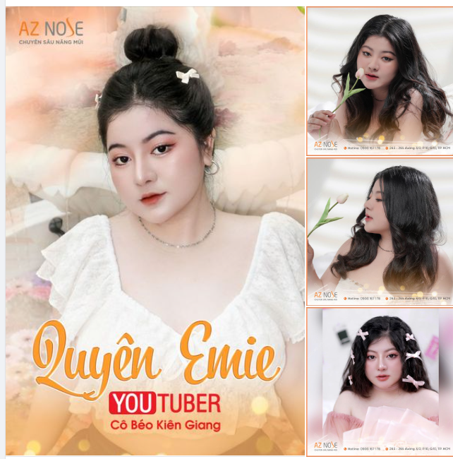 Quyên Emie - Từ cảm giác "hối hận" đến dáng mũi "hoàn hảo"