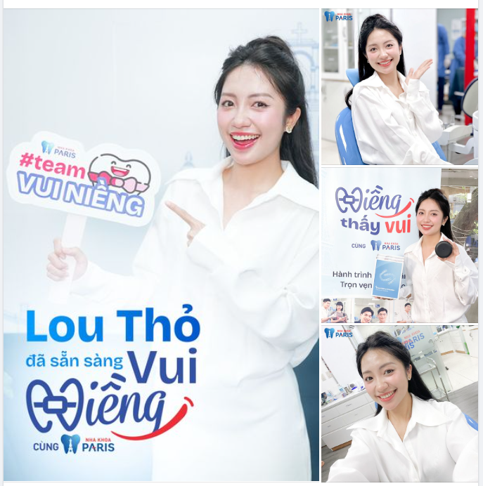 NIỀNG RĂNG INVISALIGN - CHẲNG NGẠI “CHÔNG GAI” CÙNG HOT GIRL LOU THỎ