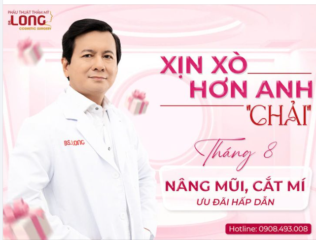 XỊN SÒ HƠN ANH “CHẢI” KHÔNG ĐÂU KHÁC CHỈ CÓ THỂ LÀ ‘ƯU ĐÃI” TẠI PTTM BÁC SĨ LONG