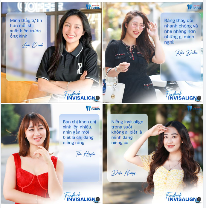 THĂNG HẠNG NỤ CƯỜI - RẠNG NGỜI KHÍ CHẤT CÙNG KHAY TRONG INVISALIGN