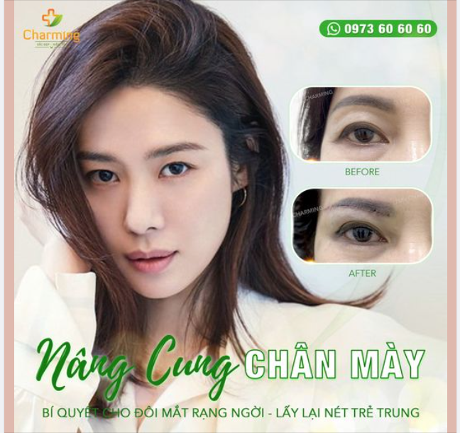 NÂNG CUNG MÀY - BÍ QUYẾT CHO ĐÔI MẮT RẠNG NGỜI