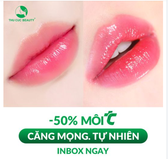 Ngắm nhìn đôi môi căng mọng, vừa dứt kim sau 30P thực hiện