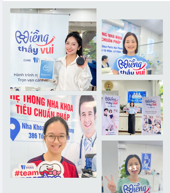 ALBUM TEAM VUI NIỀNG - NHA KHOA PARIS