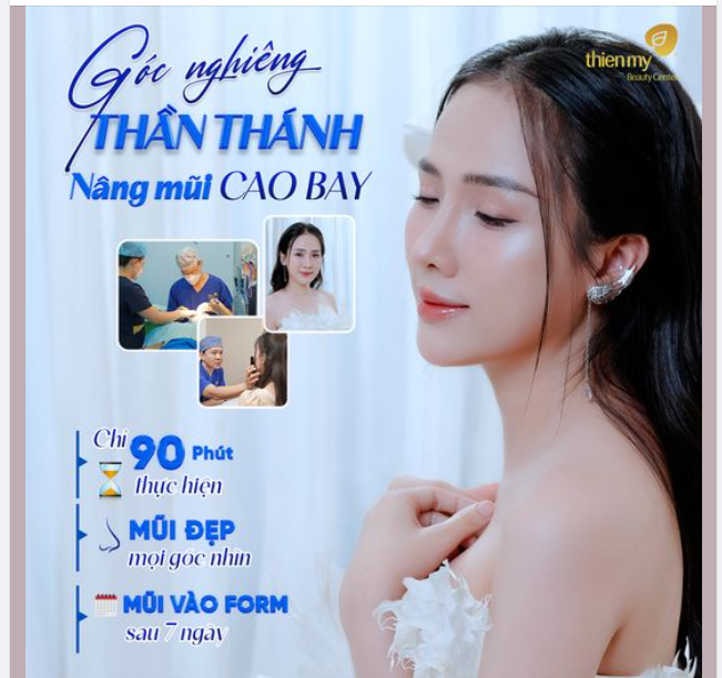 PKCK Thiện Mỹ - Thiết kế dáng mũi theo từng gương mặt của khách hàng