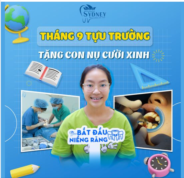 THÁNG 9 TỰU TRƯỜNG - TẶNG CON NỤ CƯỜI XINH