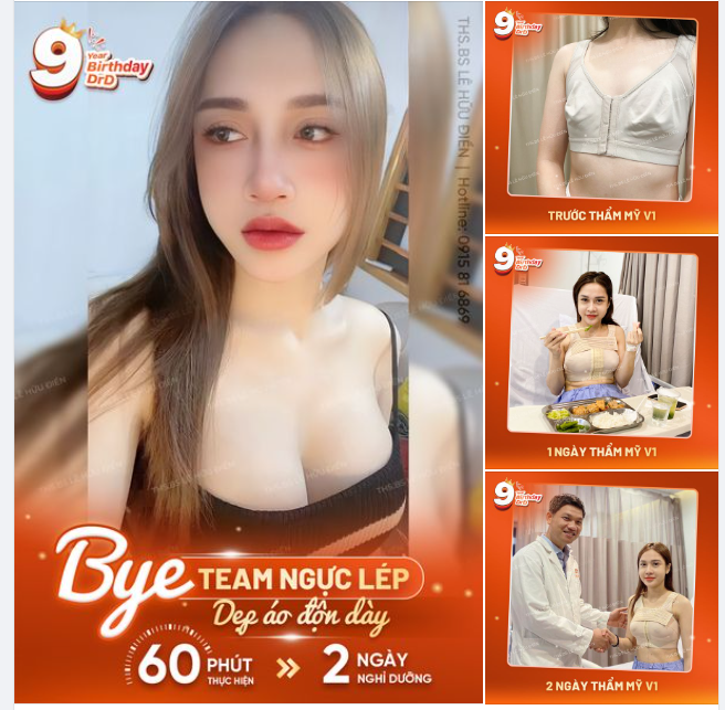 Trải nghiệm chất lượng dịch vụ 5* với nâng vòng 1 tại DrD