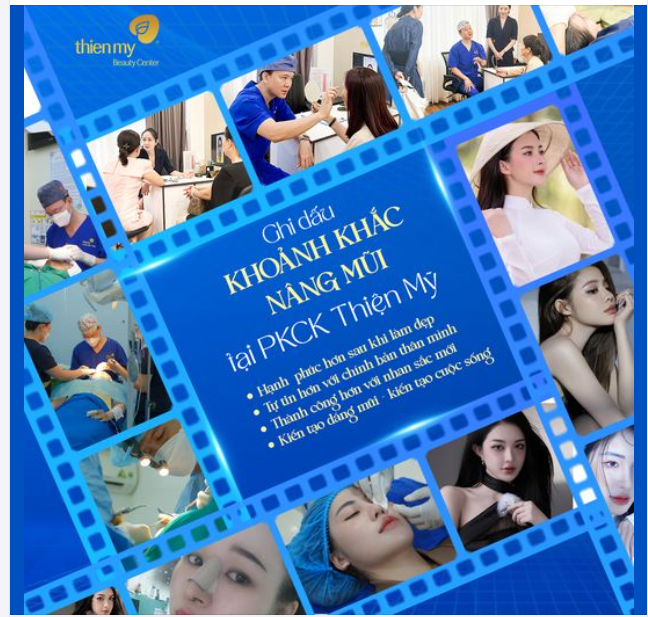 Ghi dấu khoảng khắc nâng mũi tại PKCK Thiện Mỹ