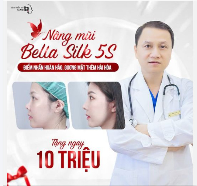 NÂNG MŨI BELLA SILK 5S - ĐIỂM NHẤN HOÀN HẢO CHO GƯƠNG MẶT