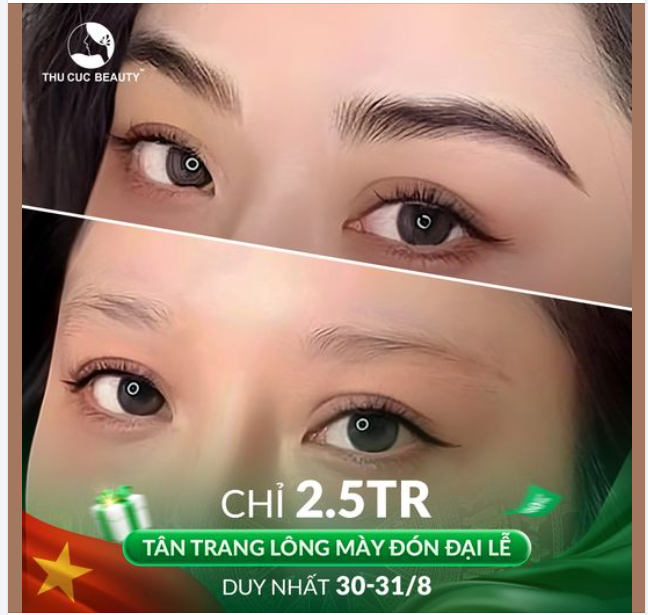 Muốn sở hữu lông mày thời thượng mà vẫn tự nhiên Chọn Mày TC