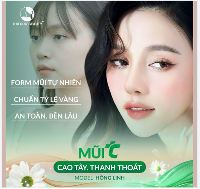 Sở hữu dáng mũi cao bay phù hợp gương mặt Inbox để nâng cấp diện mạo ngay hôm nay với mức giá ưu đãi