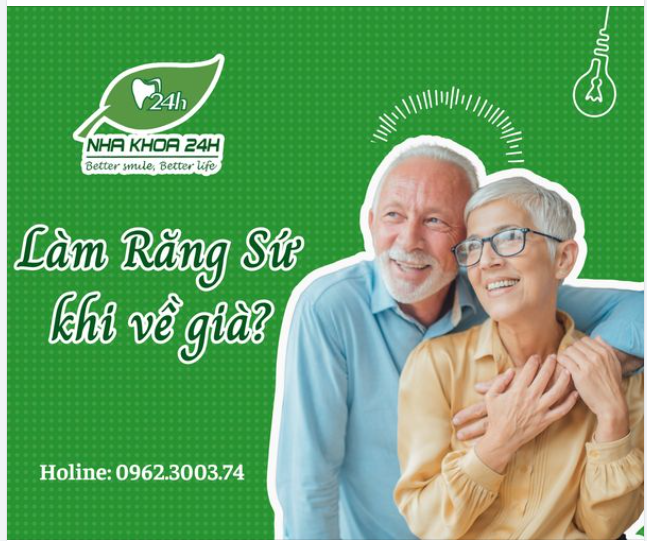 Làm Răng Sứ Về Già Có Sao Không?