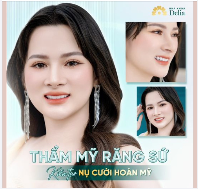 DELIA KIẾN TẠO NỤ CƯỜI HOÀN MỸ VỚI DÁNG RĂNG ĐỘC BẢN