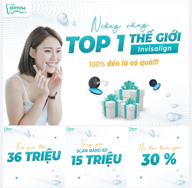 NIỀNG RĂNG INVISALIGN - TOP 1 THẾ GIỚI VỀ CÔNG NGHỆ TẠI SENTOSA
