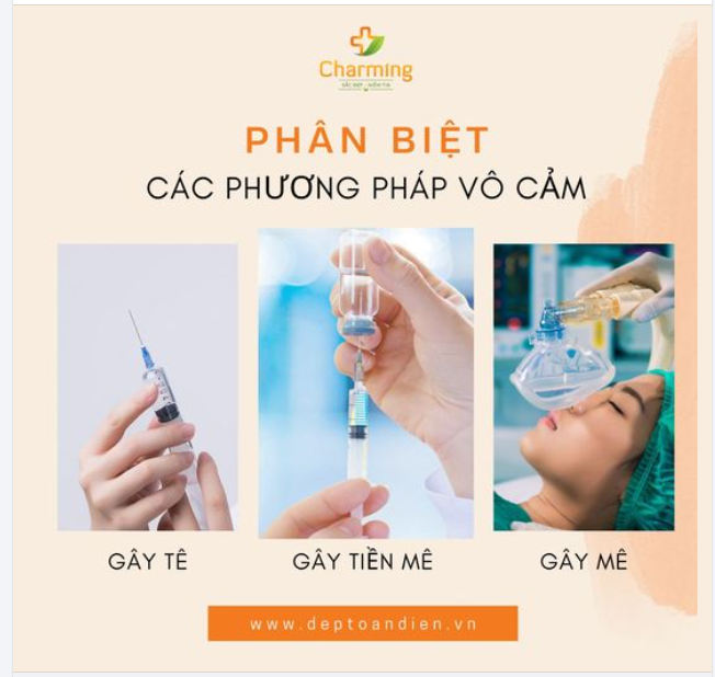 SỰ KHÁC BIỆT GIỮA GÂY TÊ, TIỀN MÊ VÀ GÂY MÊ