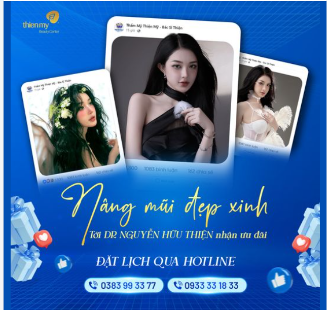 Tại Thiện Mỹ, nâng mũi không chỉ là thay đổi ngoại hình, mà còn là hành trình tìm lại sự tự tin.