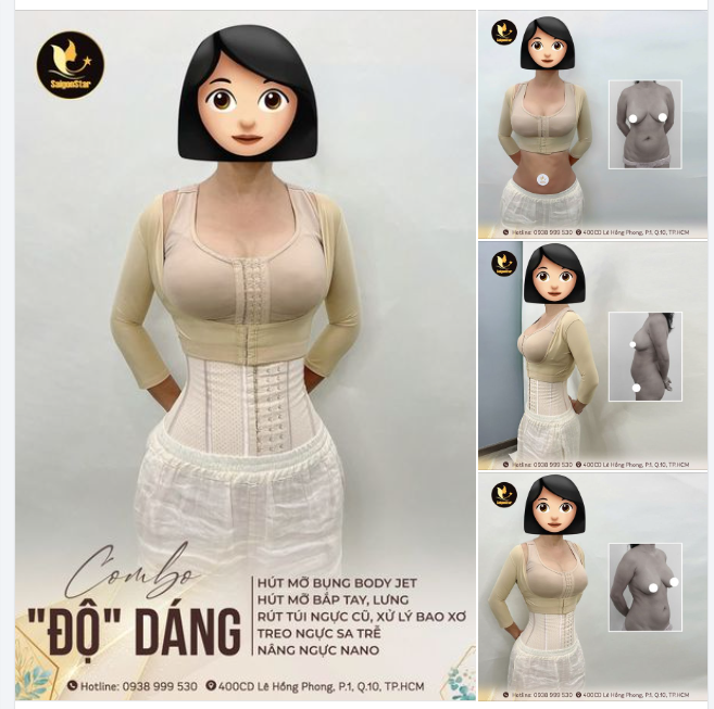 CHỊ KHÁCH VIỆT KIỀU ANH SỞ HỮU BODY "ĐỒNG HỒ CÁT" CHUẨN KHÔNG CẦN CHỈNH SAU 15 NGÀY THỰC HIỆN COMBO ĐỘ DÁNG