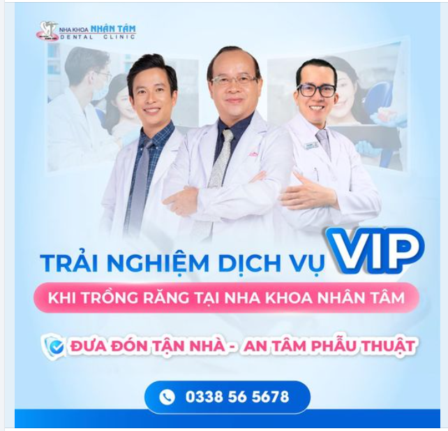 Bạn chỉ cần cười đẹp Tất cả để Nhân Tâm lo. Ưu đãi VIP: Đưa đón miễn phí vào ngày phẫu thuật. Tại sao nên chọn trồng răng tại Nha khoa Nhân Tâm?
