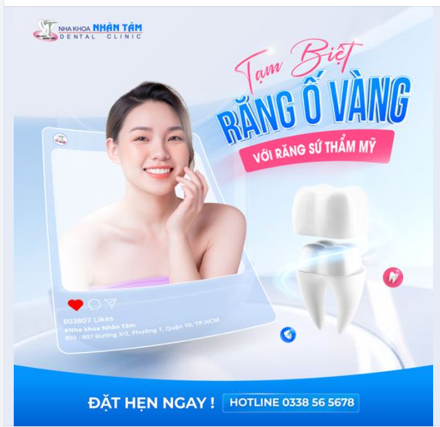 Tạm Biệt Răng Ố Vàng Với Răng Sứ Thẩm Mỹ