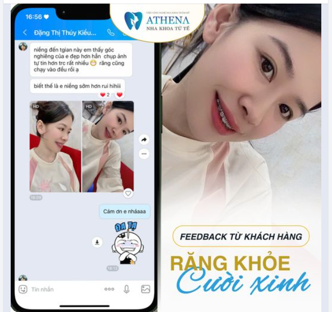 Gửi chút vitamin xinh đẹp từ khách hàng của ATHENA