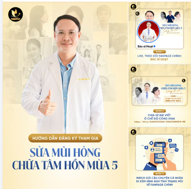 LÀM THẾ NÀO ĐỂ TRỞ THÀNH NHÂN VẬT MAY MẮN CỦA “SỬA MŨI HỎNG – CHỮA TÂM HỒN” MÙA 5?