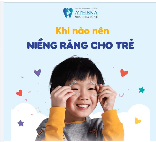 KHI NÀO NÊN NIỀNG RĂNG CHO TRẺ?