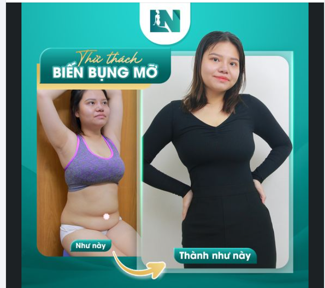 THÀNH CÔNG THỬ THÁCH BIẾN BỤNG MỠ 96CM CÒN 75CM
