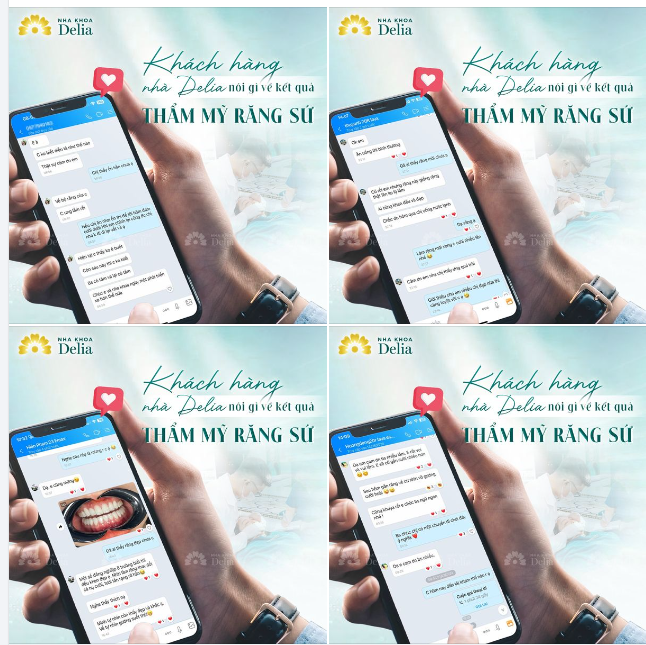 NIỀM HẠNH PHÚC CỦA DELIA LÀ THẤY KHÁCH HÀNG HÀI LÒNG