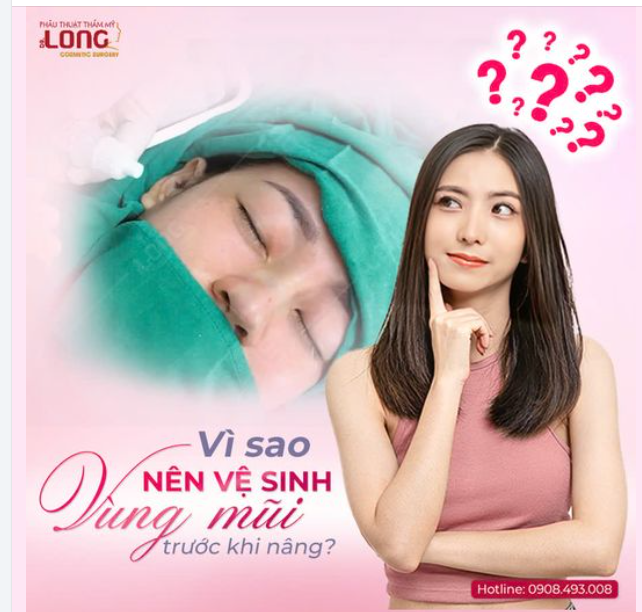 VÌ SAO NÊN VỆ SINH VÙNG MŨI “TRƯỚC KHI NÂNG”?
