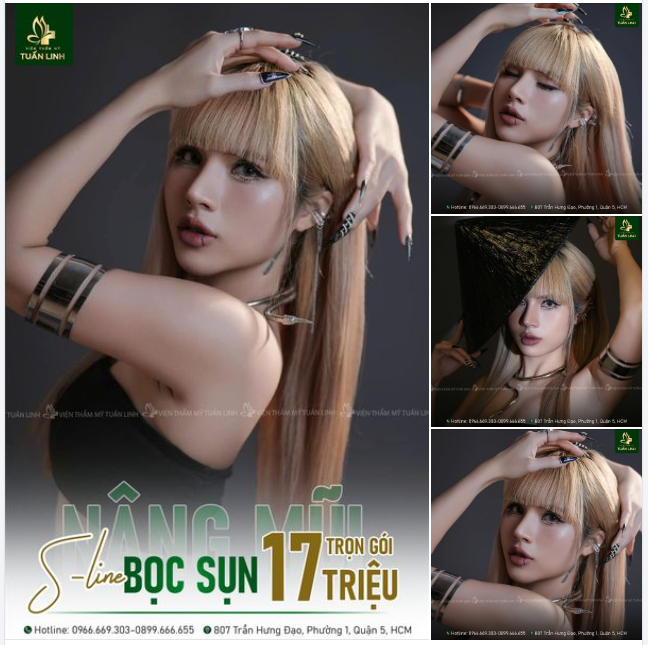 Nâng Mũi Sline Bọc Sụn Tai – Đỉnh Cao Của Vẻ Đẹp Tự Nhiên