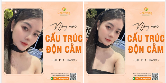 Chỉ sau một thời gian ngắn tại Charming, nàng khách đã thay đổi hoàn toàn diện mạo.