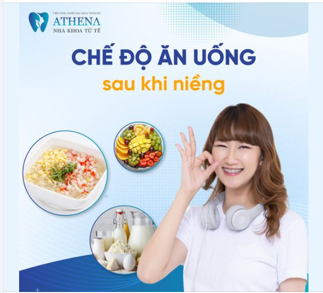 Chế độ ăn sau niềng răng