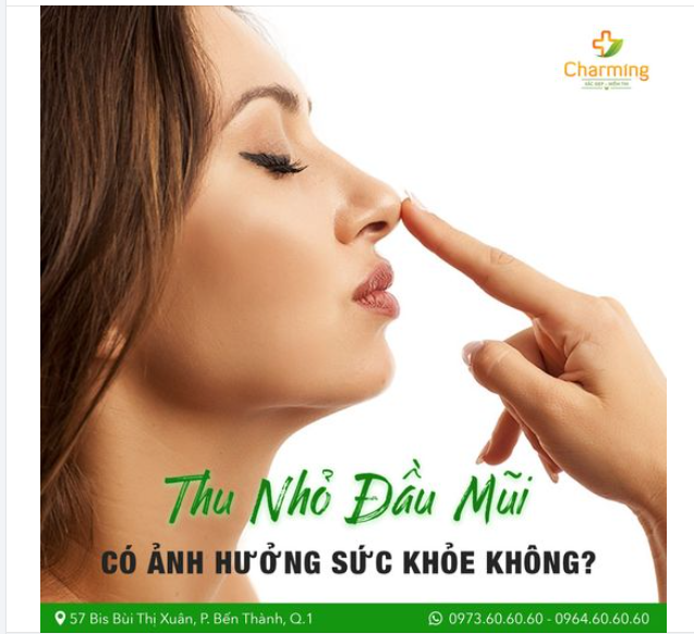 PHẪU THUẬT THU NHỎ ĐẦU MŨI CÓ GÂY TÁC HẠI GÌ ĐẾN SỨC KHỎE KHÔNG?