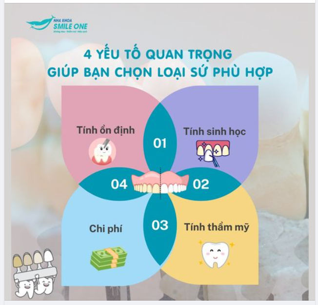 4 YẾU TỐ QUAN TRỌNG GIÚP BẠN LỰA CHỌN ĐƯỢC LOẠI SỨ PHÙ HỢP